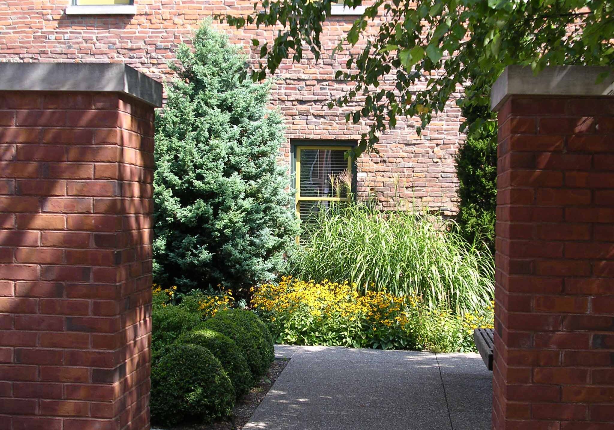 Centenary Entry To Courtyard